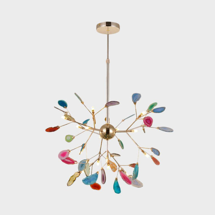 Agate Flake Chandelier - Vakkerlight