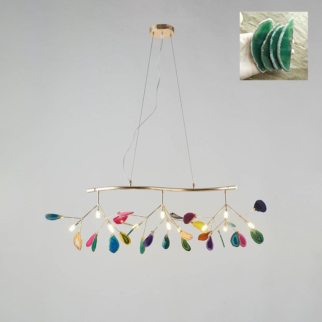 Agate Flake Chandelier - Vakkerlight