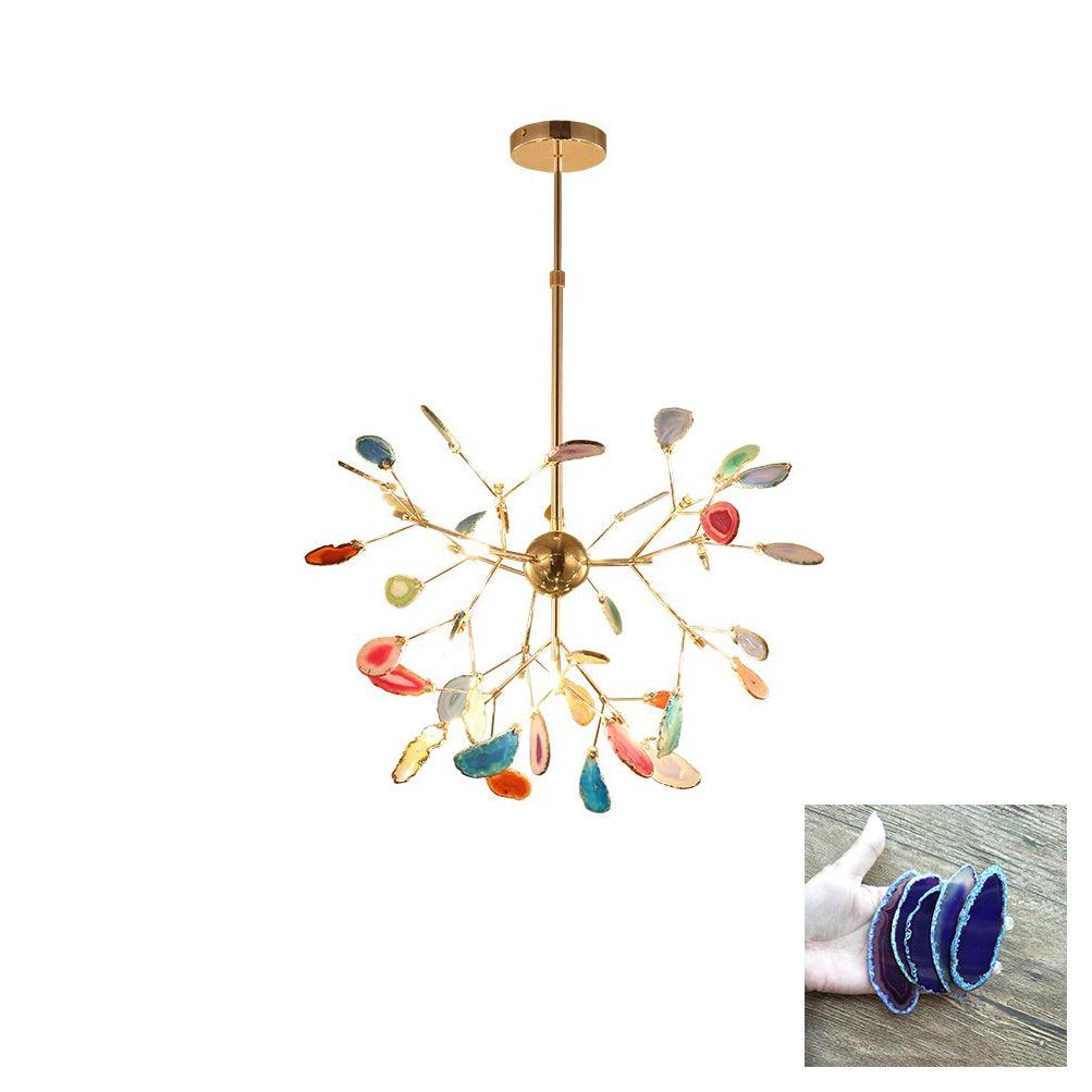 Agate Flake Chandelier - Vakkerlight