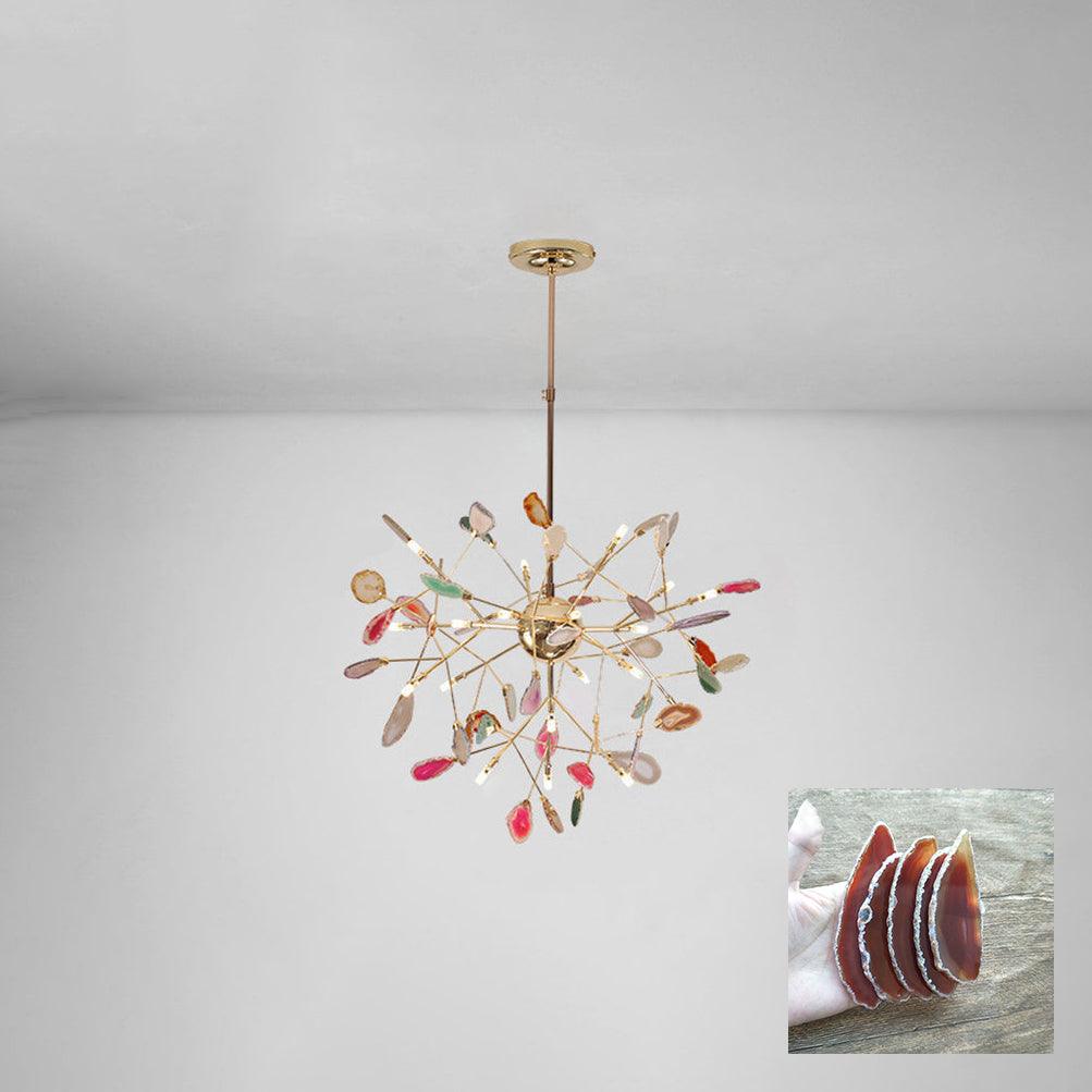 Agate Flake Chandelier - Vakkerlight