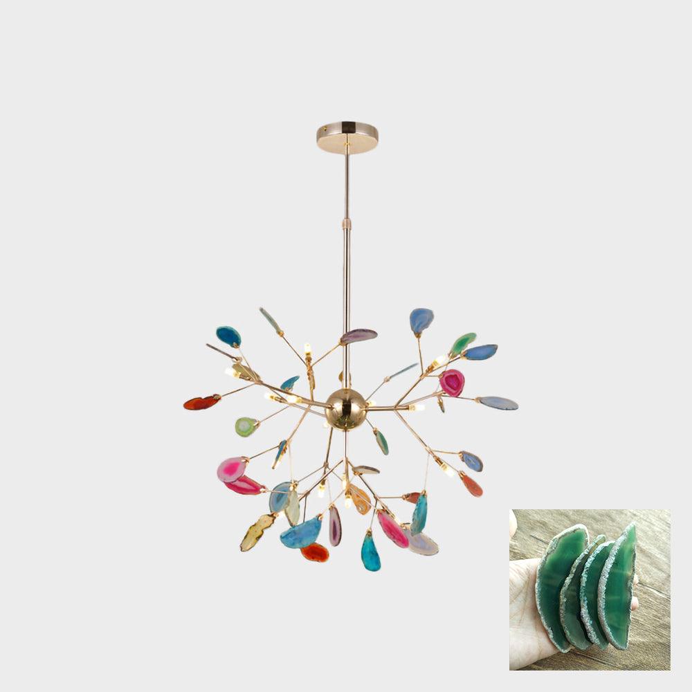 Agate Flake Chandelier - Vakkerlight