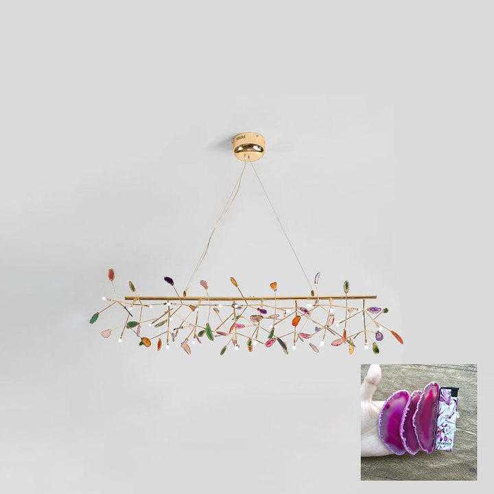 Agate Flake Chandelier - Vakkerlight