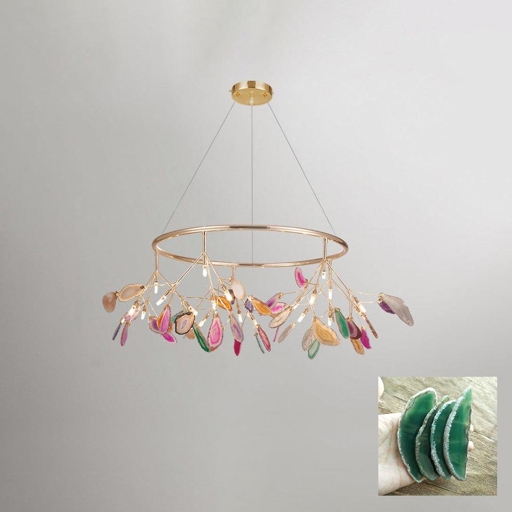 Agate Flake Chandelier - Vakkerlight