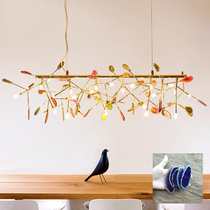 Agate Flake Chandelier - Vakkerlight