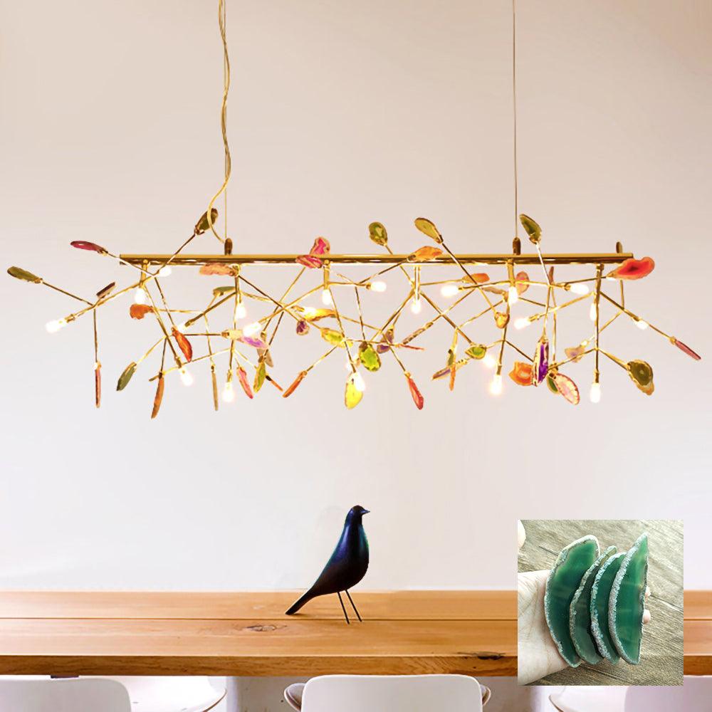 Agate Flake Chandelier - Vakkerlight