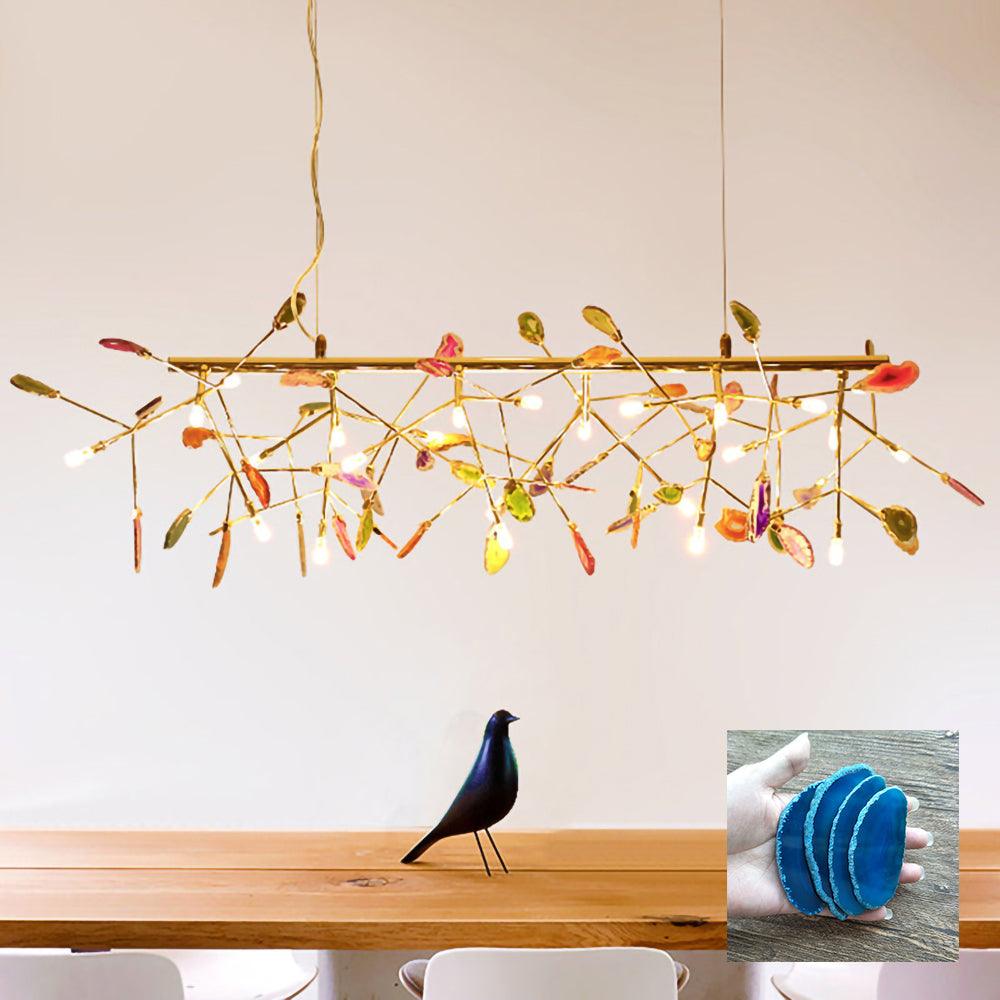 Agate Flake Chandelier - Vakkerlight