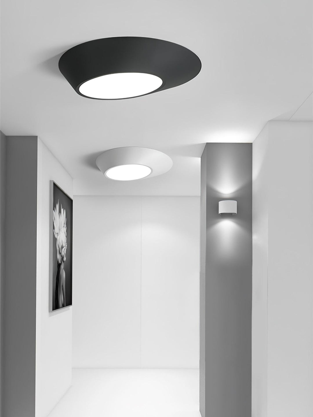 Angled Ceiling Light - Vakkerlight