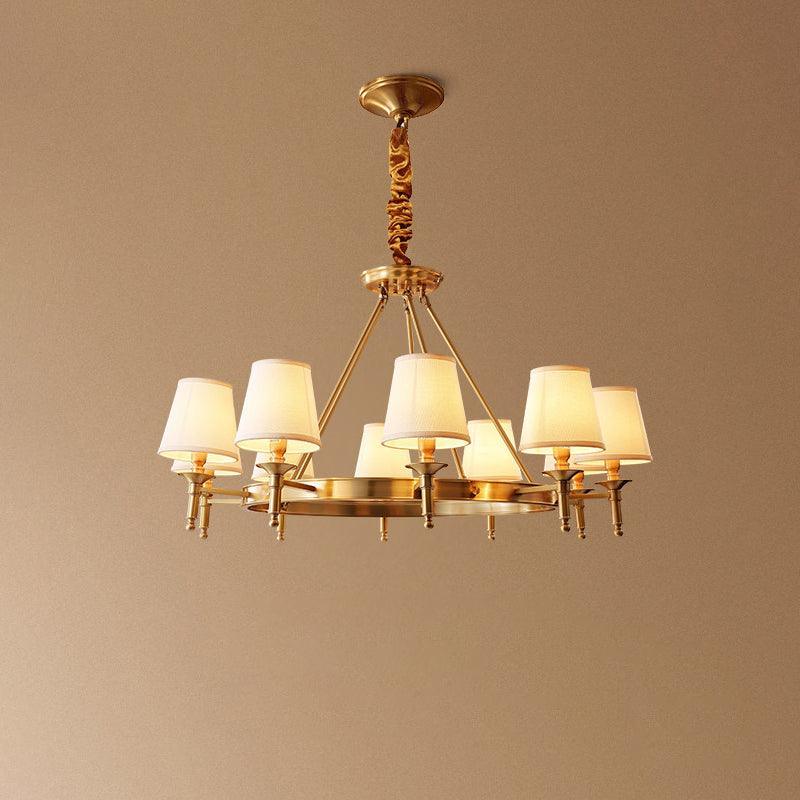 Antique Brass Chandelier - Vakkerlight