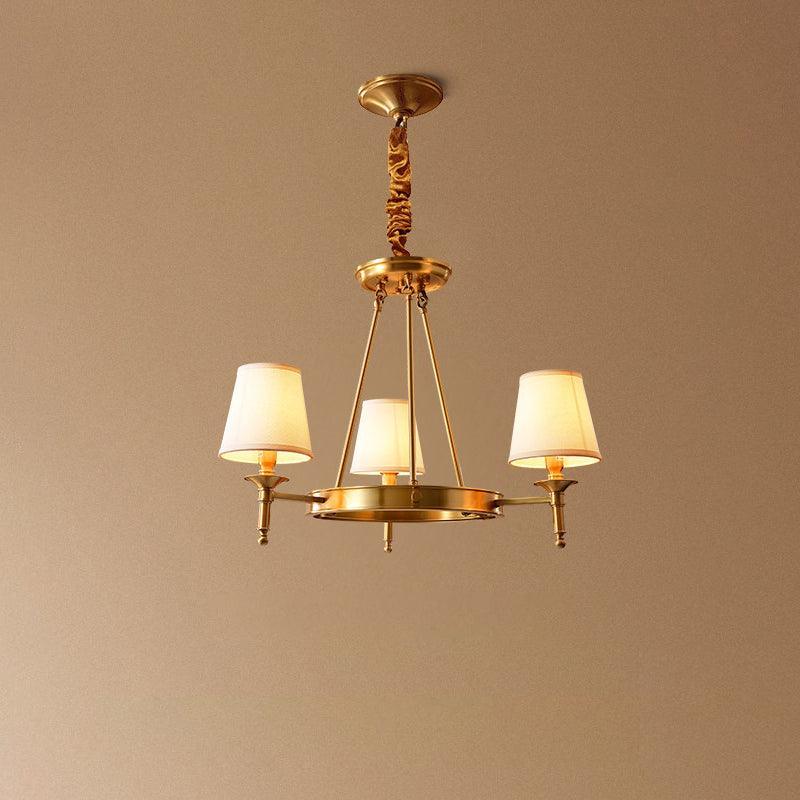 Antique Brass Chandelier - Vakkerlight