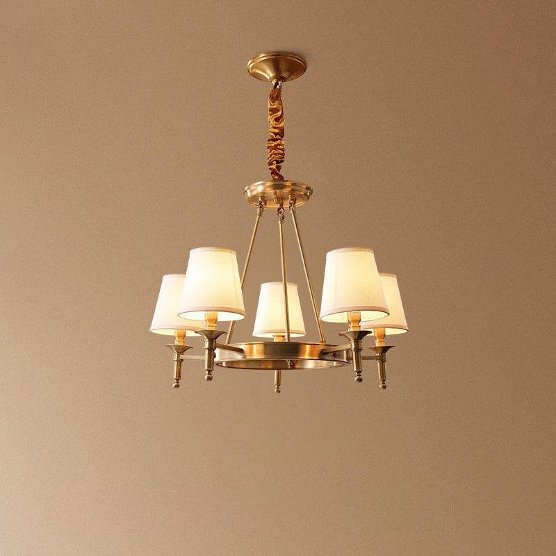 Antique Brass Chandelier - Vakkerlight