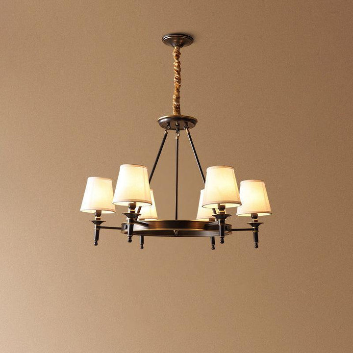 Antique Brass Chandelier - Vakkerlight