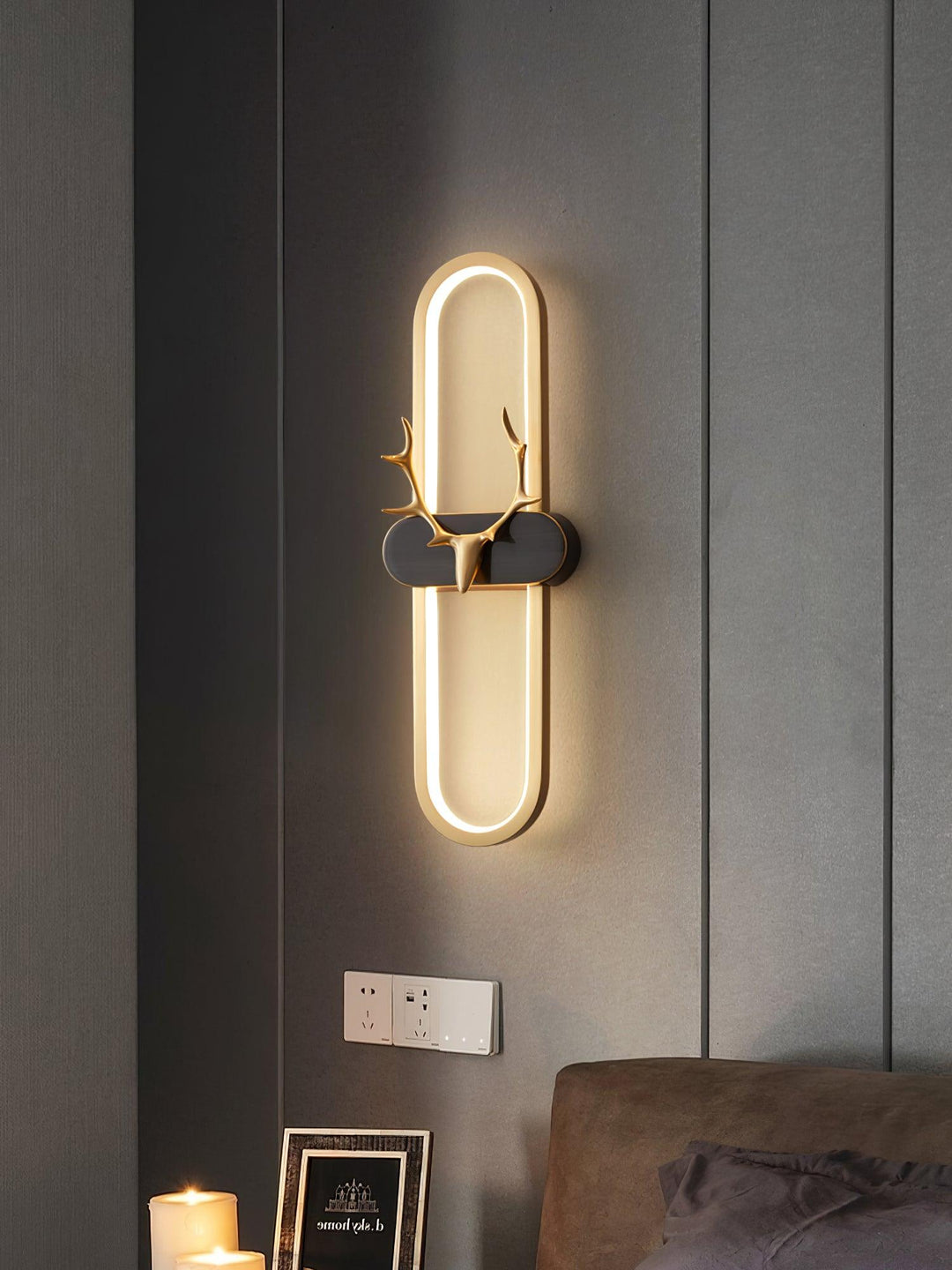 Antlers Halo Wall Lamp - Vakkerlight