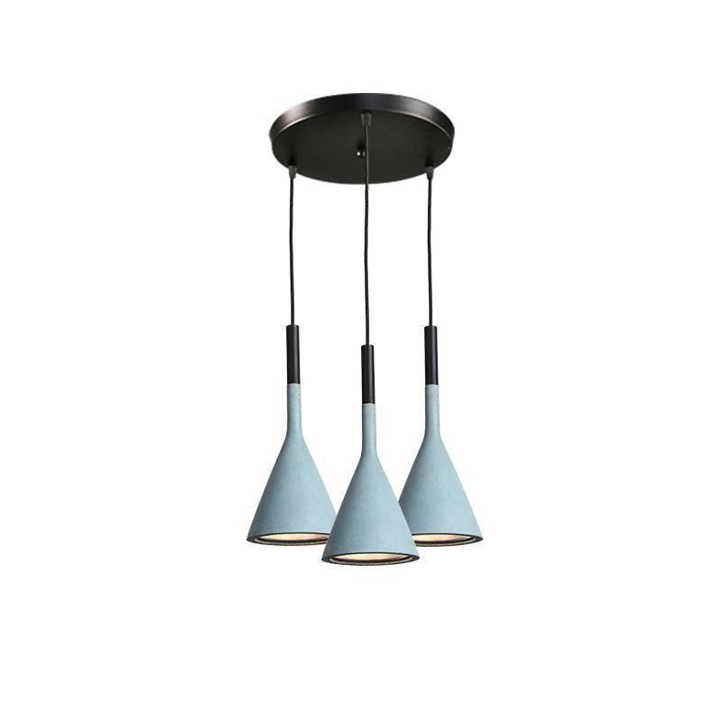 Conical Concrete Pendant Light - Vakkerlight