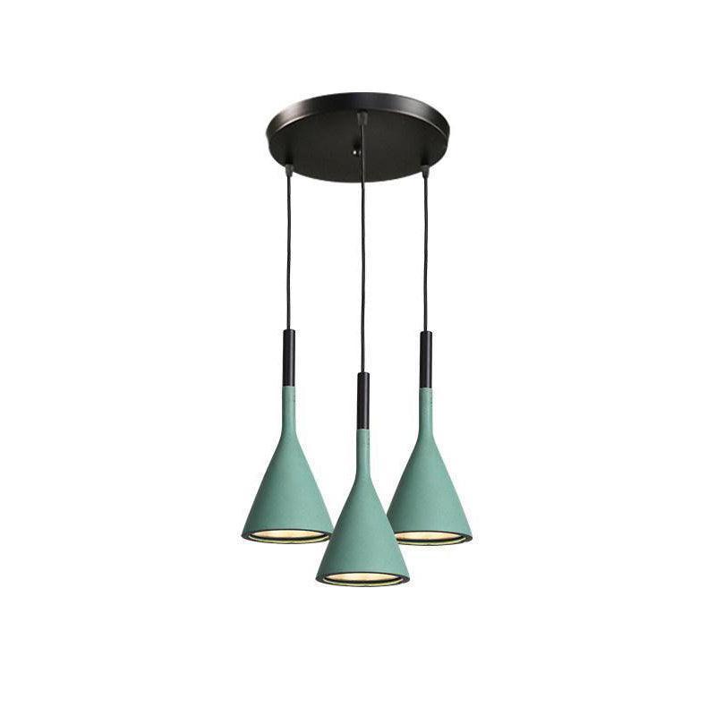 Conical Concrete Pendant Light - Vakkerlight