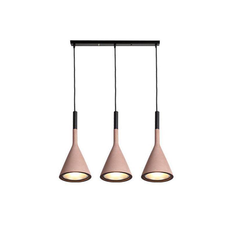 Conical Concrete Pendant Light - Vakkerlight