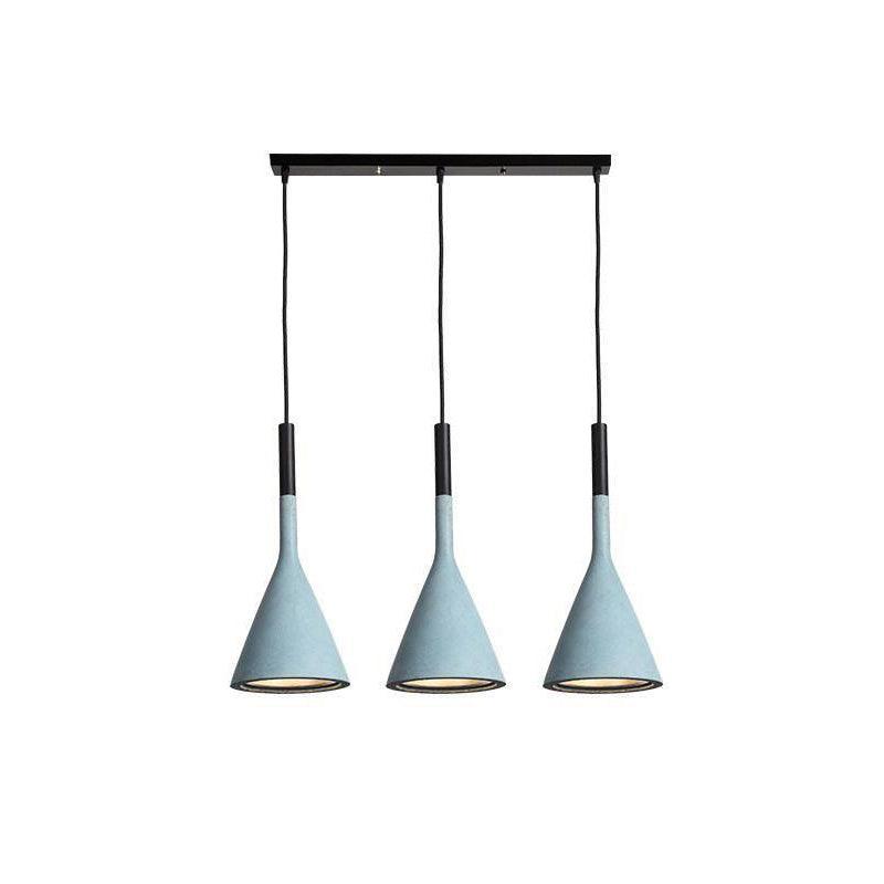 Conical Concrete Pendant Light - Vakkerlight