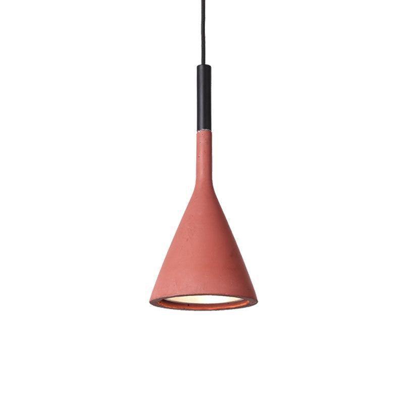 Conical Concrete Pendant Light - Vakkerlight