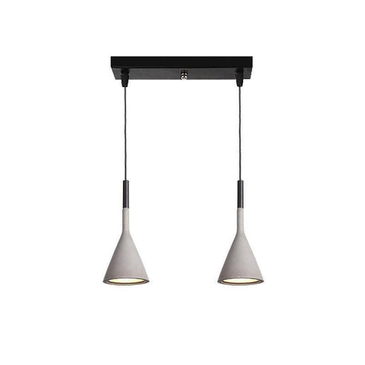 Conical Concrete Pendant Light - Vakkerlight