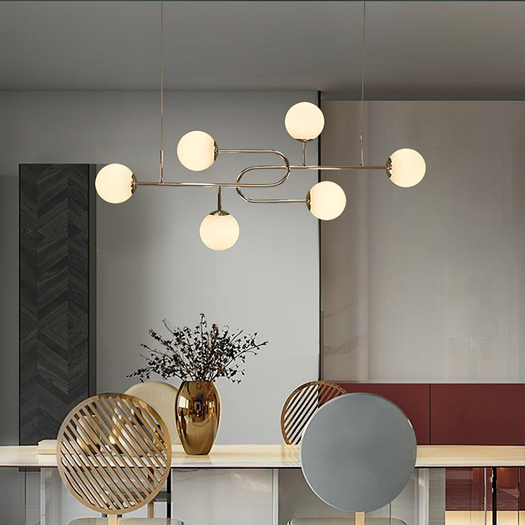 Arc Globe Escalante Chandelier - Vakkerlight