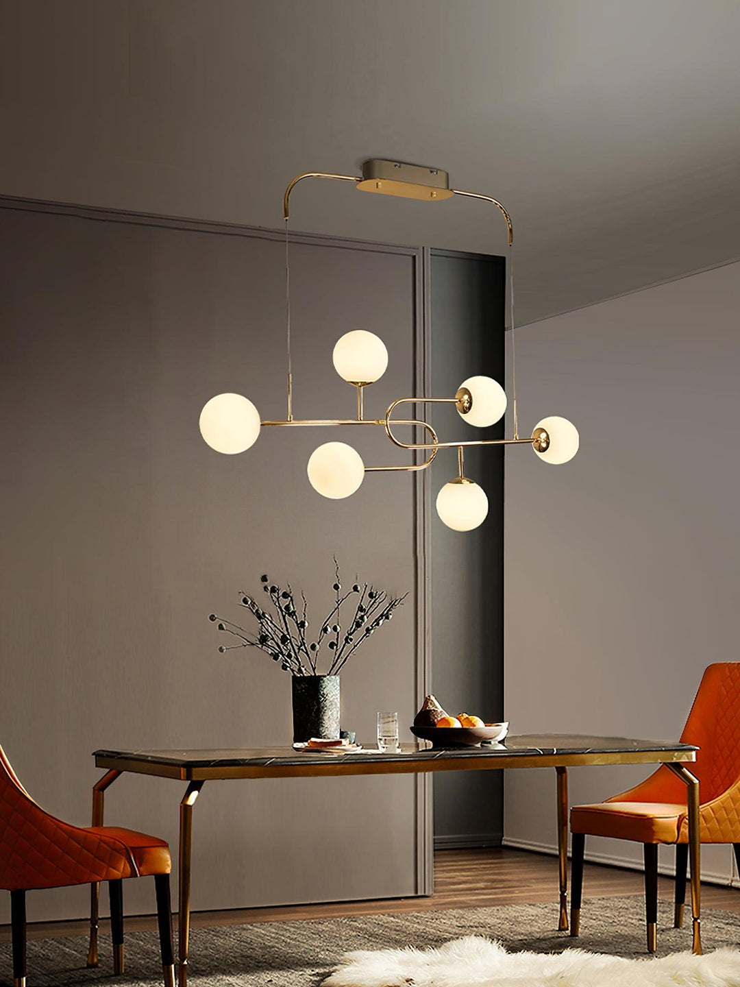 Arc Globe Escalante Chandelier - Vakkerlight