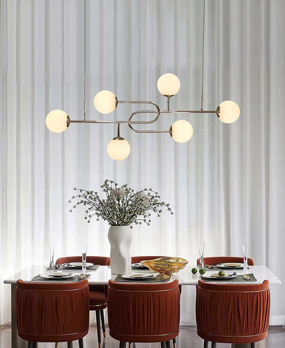 Arc Globe Escalante Chandelier - Vakkerlight