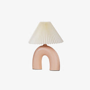 Arched Pleated Table Lamp