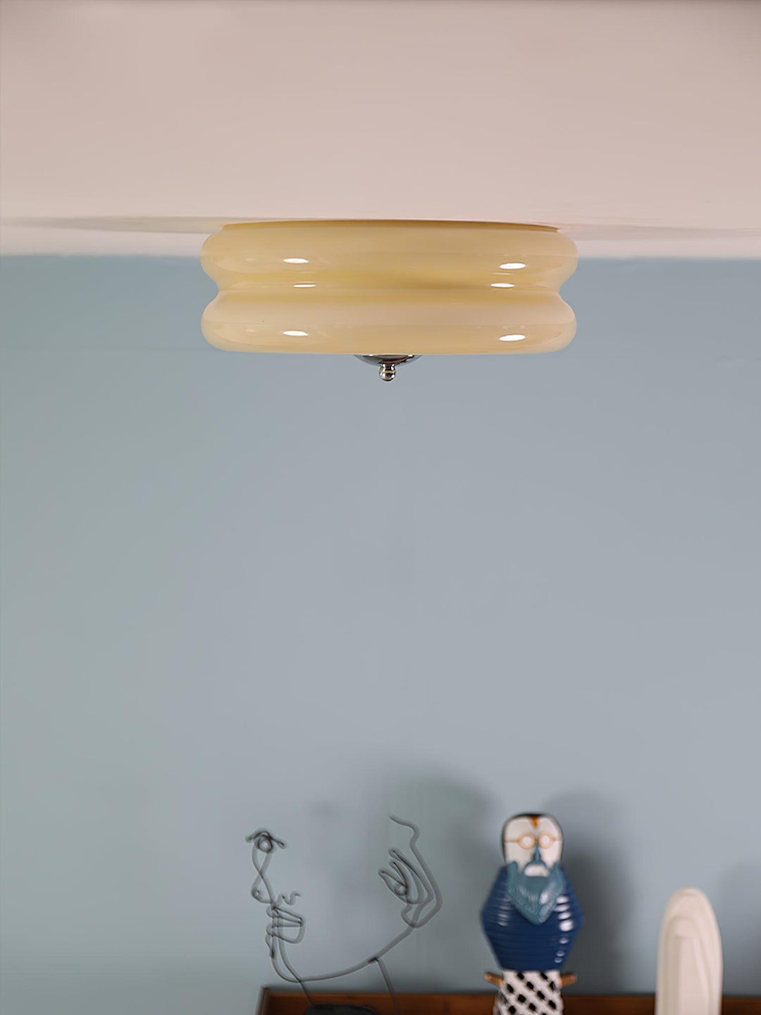 Art Deco Vintage Ceiling Light - Vakkerlight