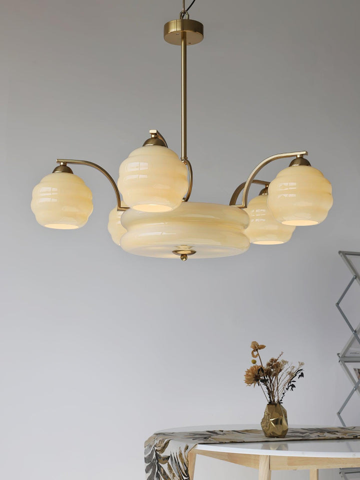 Art Deco Vintage Chandelier - Vakkerlight