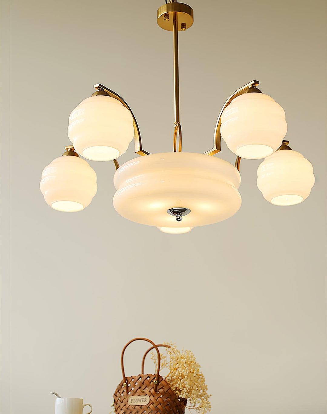 Art Deco Vintage Chandelier - Vakkerlight