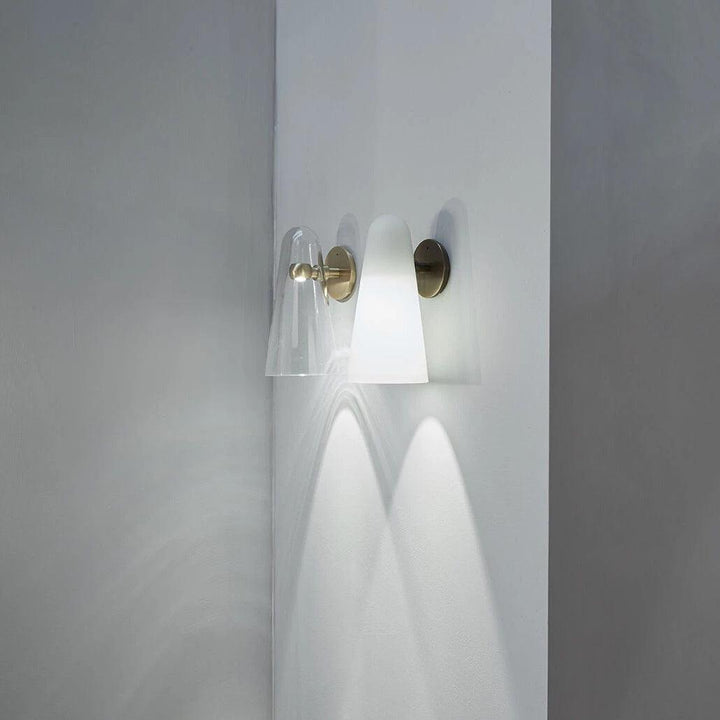 Conical Glass Wall Lamp - Vakkerlight