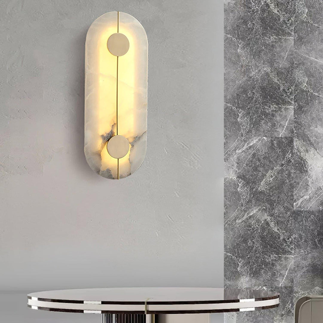 Artistic Alabaster Wall Lamp - Vakkerlight