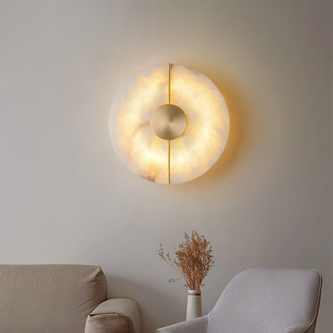 Artistic Alabaster Wall Lamp - Vakkerlight