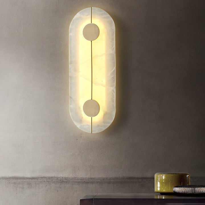 Artistic Alabaster Wall Lamp - Vakkerlight