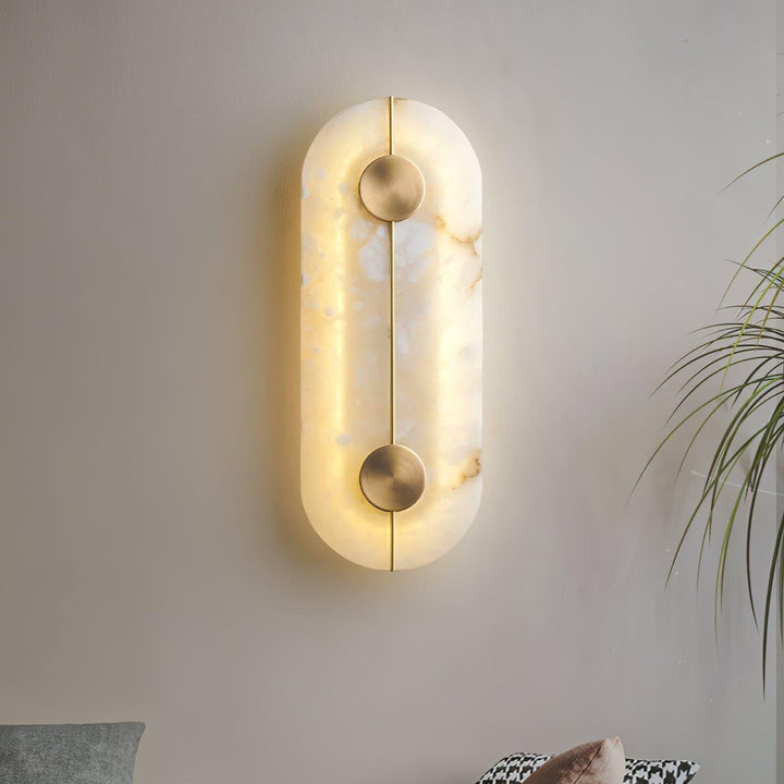 Artistic Alabaster Wall Lamp - Vakkerlight