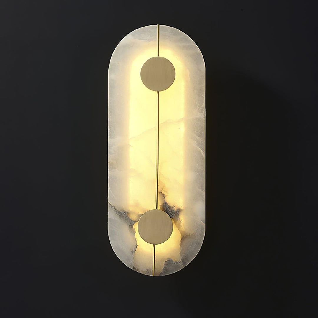 Artistic Alabaster Wall Lamp - Vakkerlight