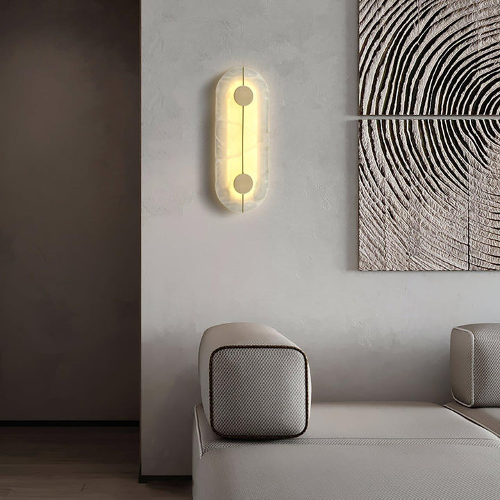 Artistic Alabaster Wall Lamp - Vakkerlight