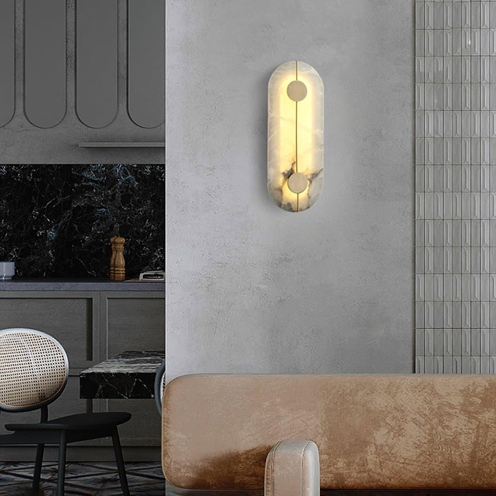 Artistic Alabaster Wall Lamp - Vakkerlight