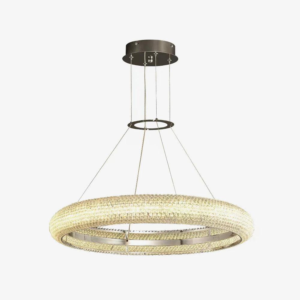 Asscher Ring Chandelier - Vakkerlight