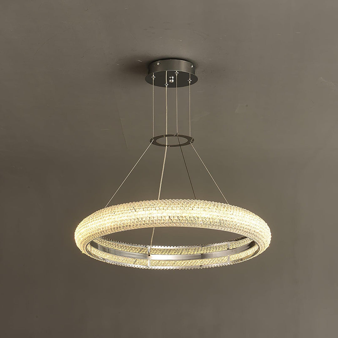 Asscher Ring Chandelier - Vakkerlight