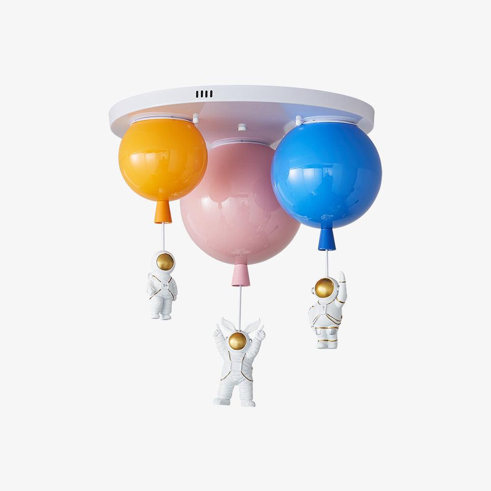 Astronaut Glossy Balloon Ceiling Lamp - Vakkerlight