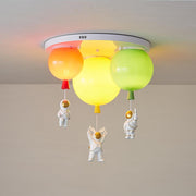 Astronaut Glanzende Ballon Plafondlamp
