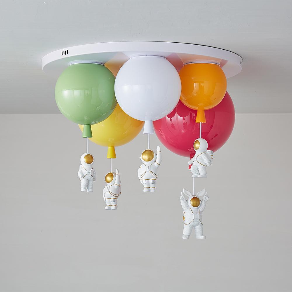 Astronaut Glossy Balloon Ceiling Lamp - Vakkerlight