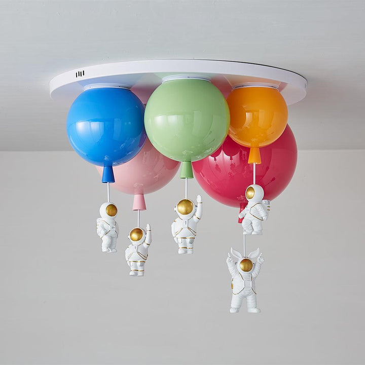 Astronaut Glossy Balloon Ceiling Lamp - Vakkerlight