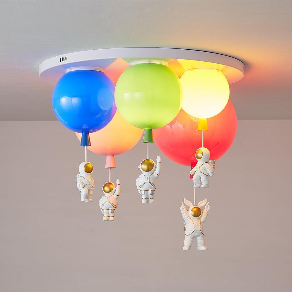 Astronaut Glossy Balloon Ceiling Lamp - Vakkerlight