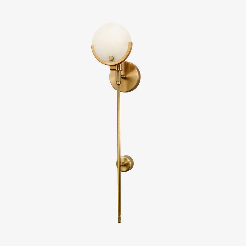 Ava Brass Wall Lamp - Vakkerlight