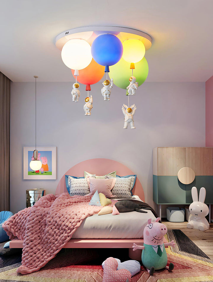 Frosted Balloon Combination Ceiling Lamp - Vakkerlight