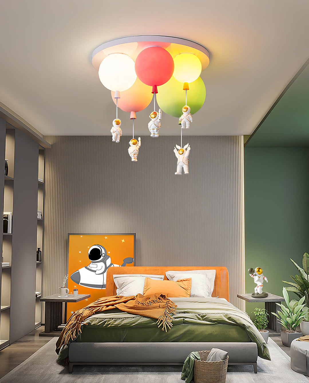 Frosted Balloon Combination Ceiling Lamp - Vakkerlight