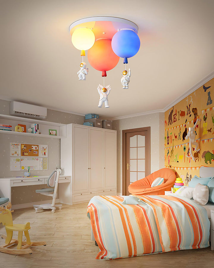 Frosted Balloon Combination Ceiling Lamp - Vakkerlight