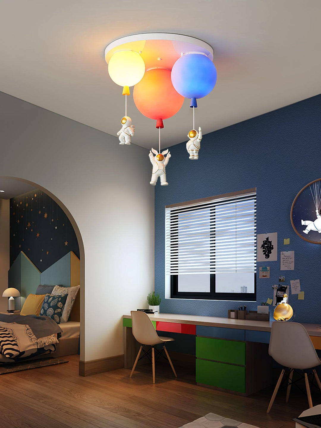 Frosted Balloon Combination Ceiling Lamp - Vakkerlight