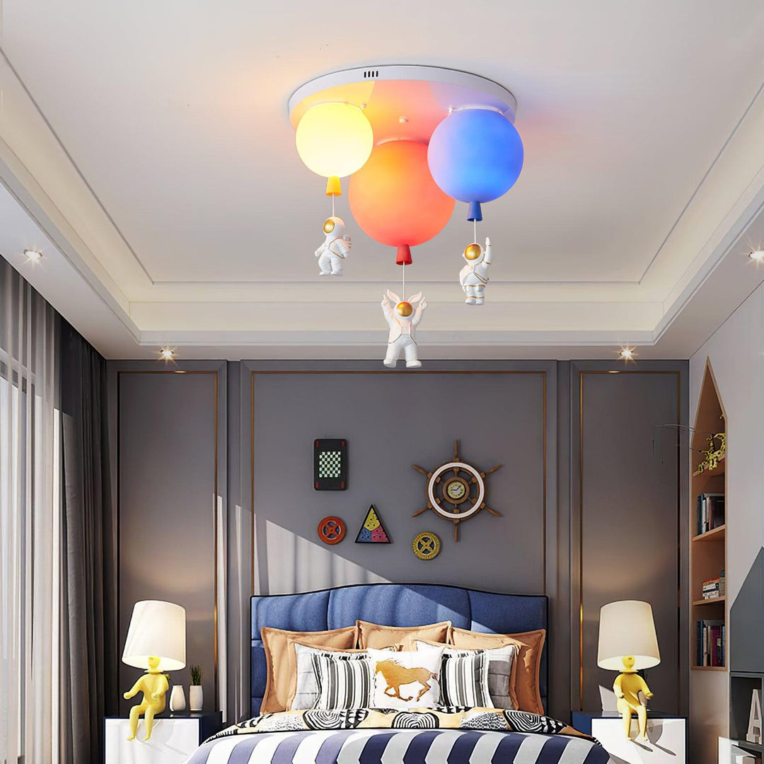 Frosted Balloon Combination Ceiling Lamp - Vakkerlight